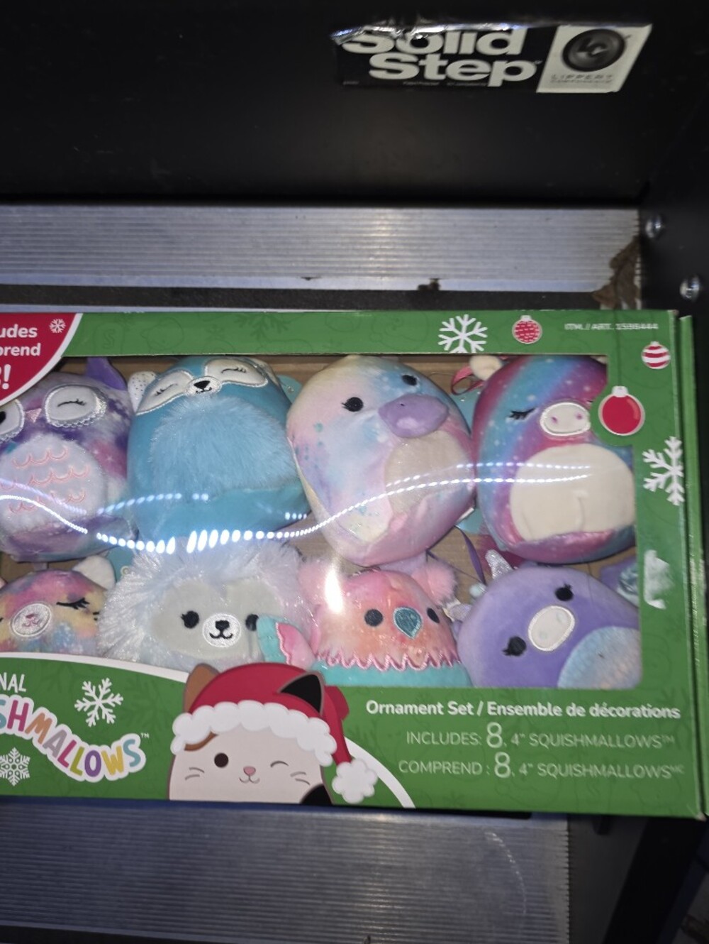 New Squishmallows 8 Piece Ornament Set Target Exclusive